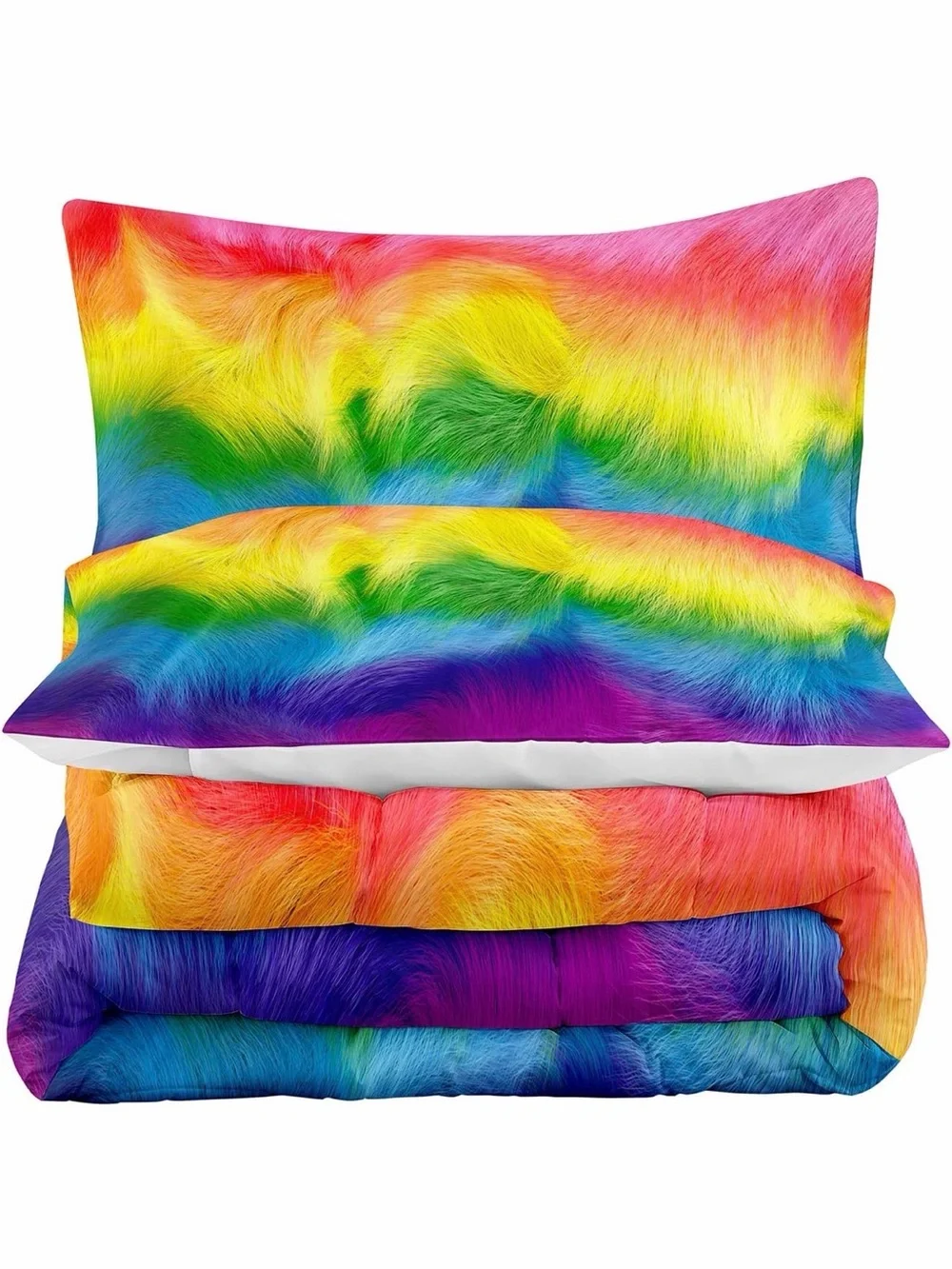 Tailor Shop Cute🥰Cow Rainbow🌈Bedding🛏️Sets Twin Size